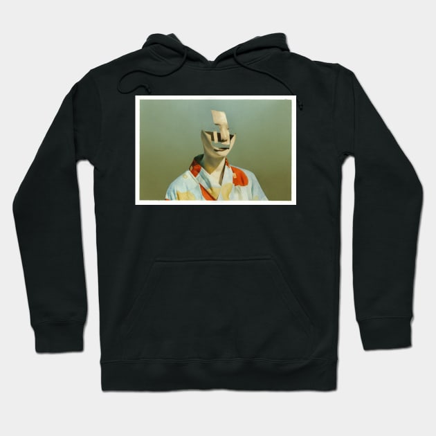 Geisha Jigsaw Hoodie by The Dream Stream 